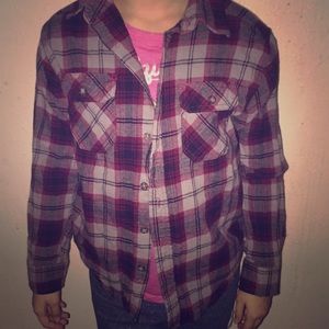 Kids plaid long sleeve